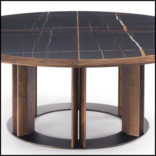 Table à manger 163- Crosby Sahara Black