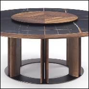 Table à manger 163- Crosby Sahara Black