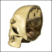 Wall Element 24- Gold Skull