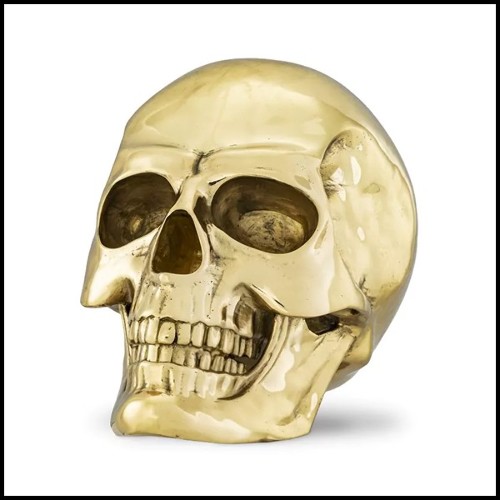 Decorative Object 24- Gold Skull