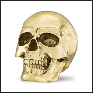 Objet décorative 24- Gold Skull