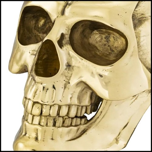 Decorative Object 24- Gold Skull