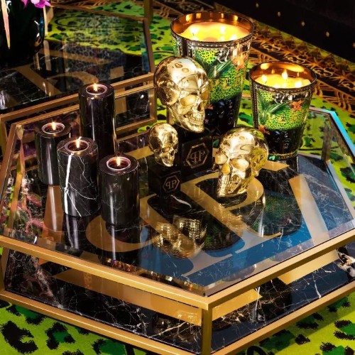 Objet décorative 24- Golden Skull