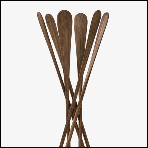 Coatrack 154- Blade Walnut