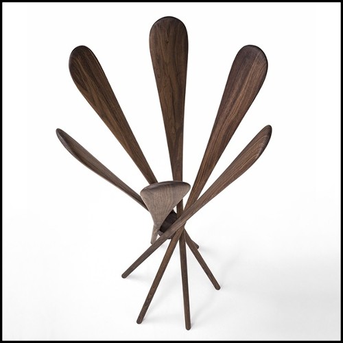Porte-manteau 154- Blade Walnut