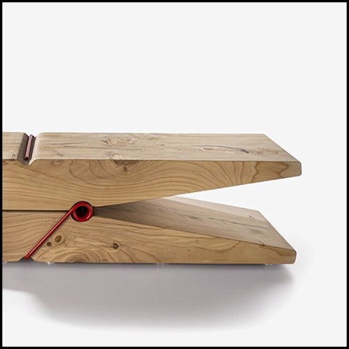 Bench 154- Clothespin Medium Cedar
