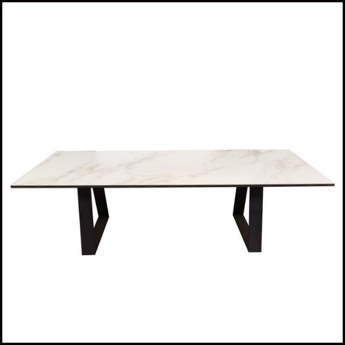 Dining table 148- Topaz Ceramic 10 White