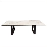 Dining table 148- Topaz Ceramic 10 White