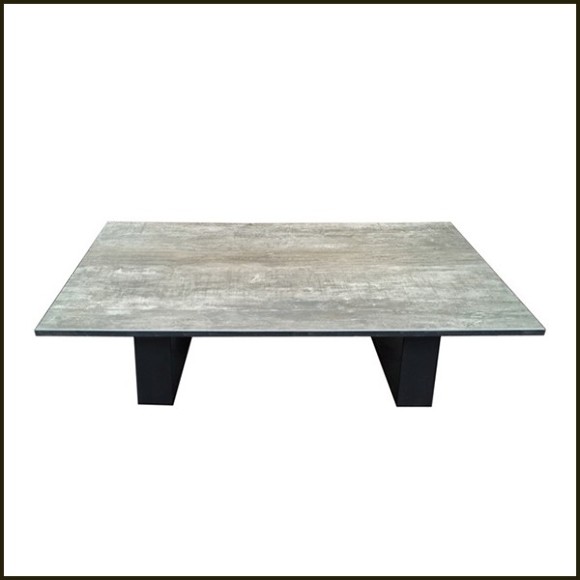 Table basse 148 - UgoX Céramique - Modern ceramic coffee table with sleek design - Pacific Compagnie.