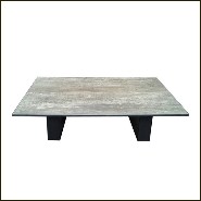 Table basse 148 - UgoX Céramique - Modern ceramic coffee table with sleek design - Pacific Compagnie.