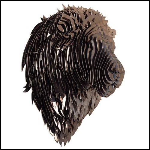 Sculpture PC- Black Lion Trophee