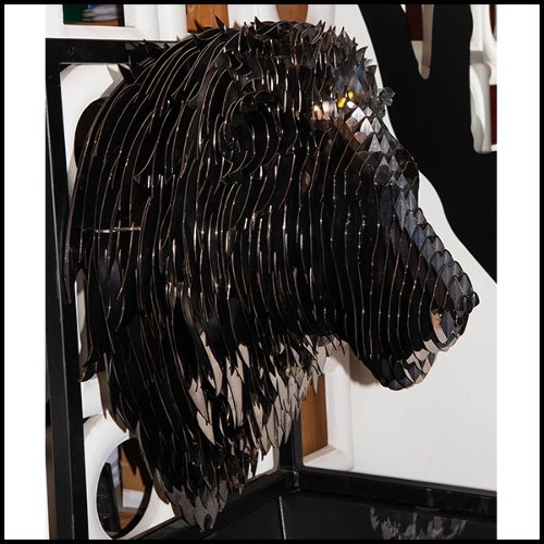 Sculpture PC- Black Lion Trophee