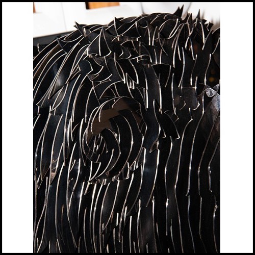 Sculpture PC- Black Lion Trophee