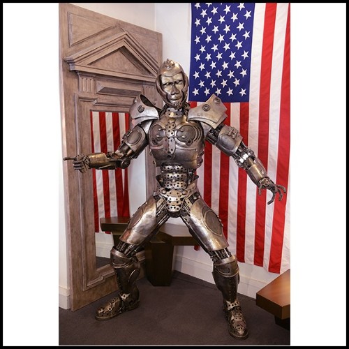 Sculpture PC- Steel Robot
