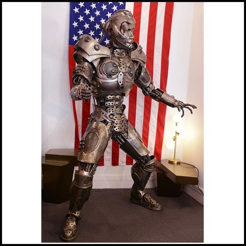 Sculpture PC- Steel Robot