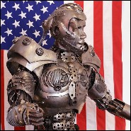 Sculpture PC- Steel Robot