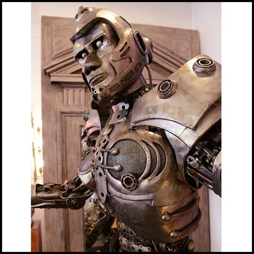 Sculpture PC- Steel Robot