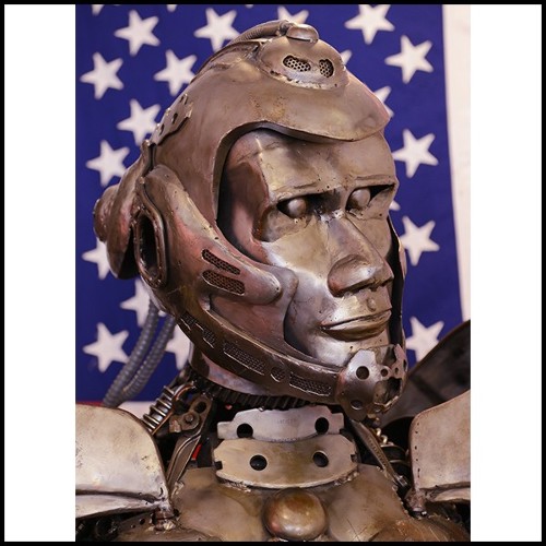 Sculpture PC- Steel Robot