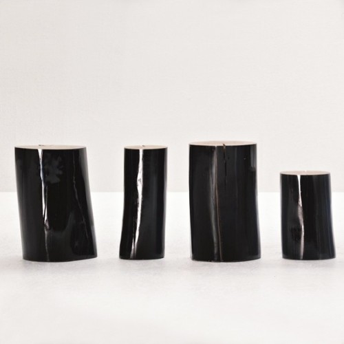 Table d'appoint 30 - Log L - Bois massif - Pacific Compagnie.