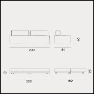Bed & Sofa 30- Kubo XL