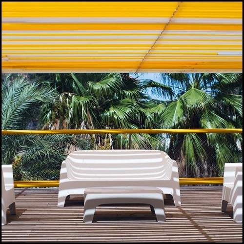 Sofa outdoor stackable 111-Solid Sofa