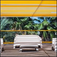 Sofa outdoor stackable 111-Solid Sofa