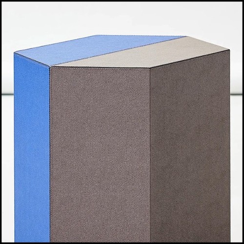 Tabouret 189- Edwin Blue Brown