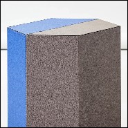 Tabouret 189- Edwin Blue Brown