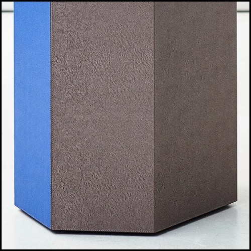 Tabouret 189- Edwin Blue Brown