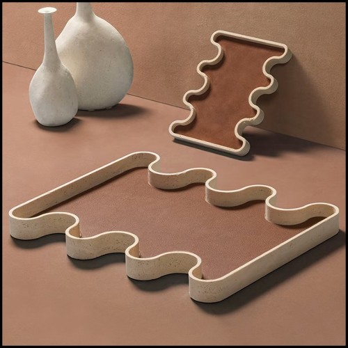 Plateau 189- Marbre Liguria