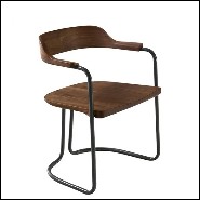 Chaise 154- Talente Noyer