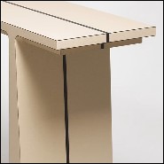 Console Table 189- Lenka Beige Leather