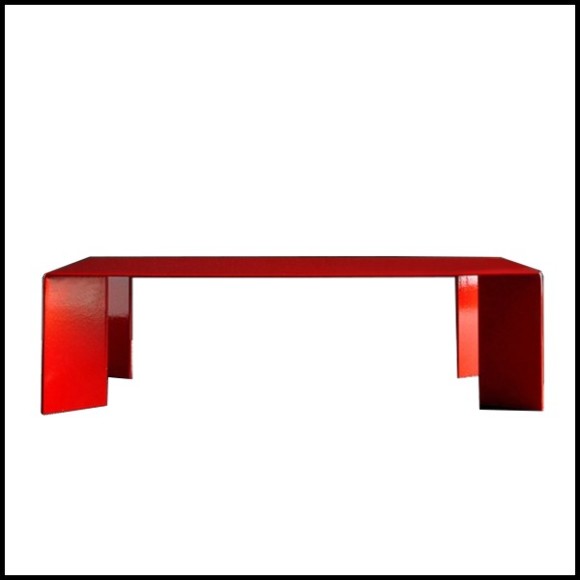 Coffee Table 147-Laqué Rouge