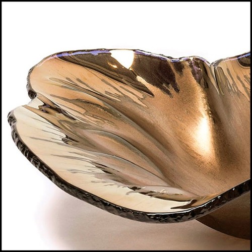 Bowl 190- Outbreak Bronzed Glass
