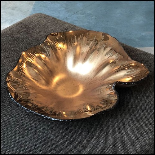 Bowl 190- Outbreak Bronzed Glass