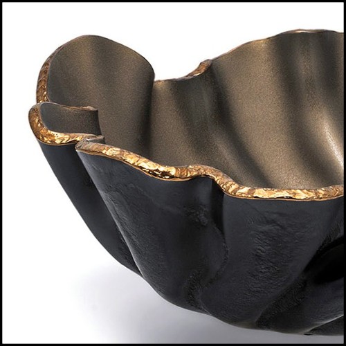 Bol 190- Petale Bronze Glass