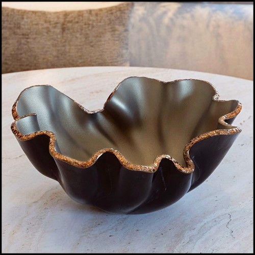 Bol 190- Petale Bronze Glass