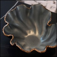 Bowl 190- Petal Bronze Glass