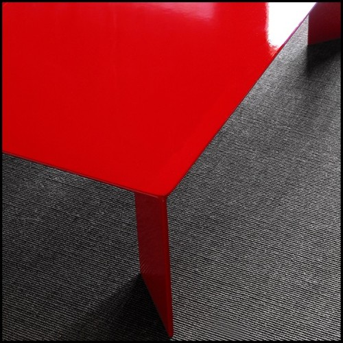 Coffee Table 147-Laqué Rouge