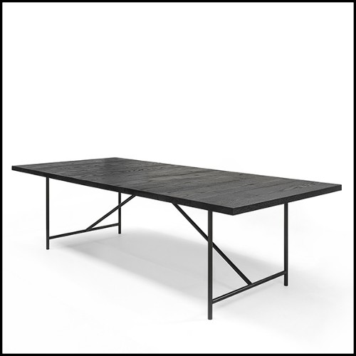 Dining Table 154- Studio Oak Black