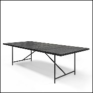 Dining Table 154- Studio Oak Black