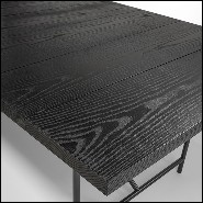 Dining Table 154- Studio Oak Black