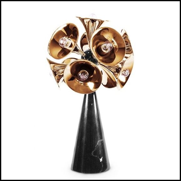 Table Lamp 151- Brass & Gold Plated