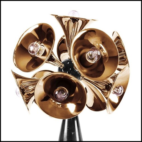 Lampe de Table 151- Brass & Gold Plated