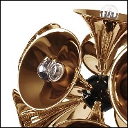 Lampe de Table 151- Brass & Gold Plated