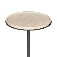 Side Table 189- Caprio Travertine