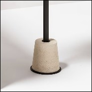 Table d'appoint 189- Caprio Travertine