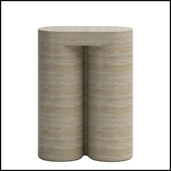 Console Table 219- Rods Travertine