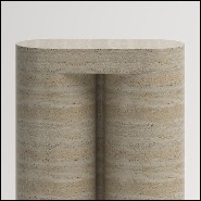 Console Table 219- Rods Travertine
