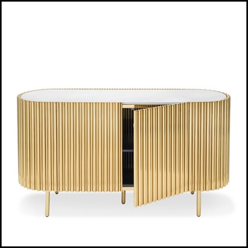 Buffet 162- Tubes White Oval